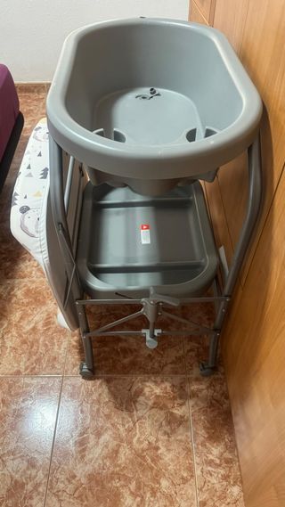 Bañera cambiador Costway con ruedas y regalo