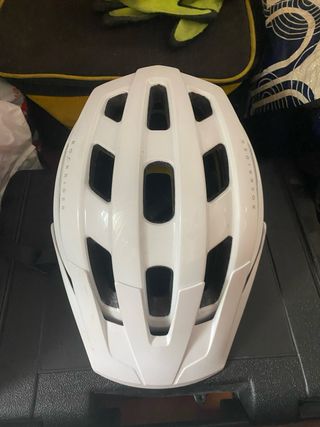 Casco bici Rockrider blanco