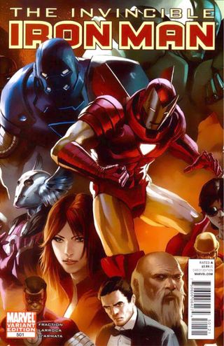 Póster Marvel Ironman Marko Djurdjevic