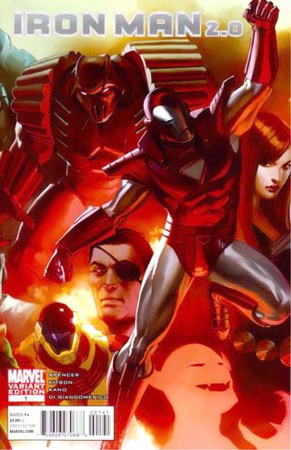 Póster Marvel Ironman Marko Djurdjevic