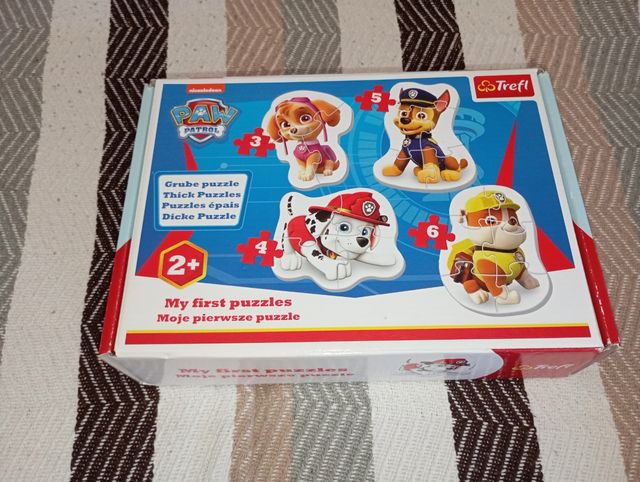 Puzzle Paw Patrol Trefl (6 pezzi)