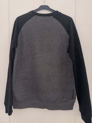 Sudadera Bench gris-negra