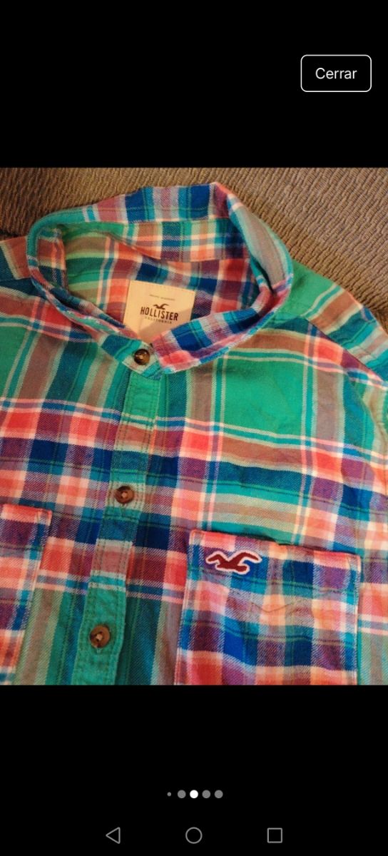 2 Camisas Hollister cuadros