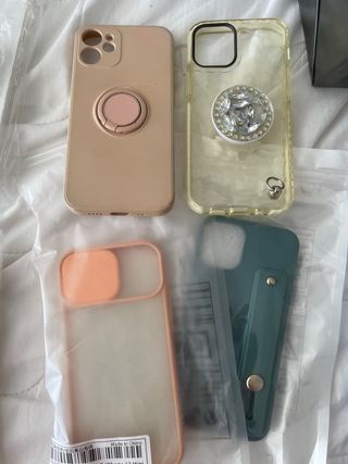 Fundas iPhone 12 mini - 4 unidades
