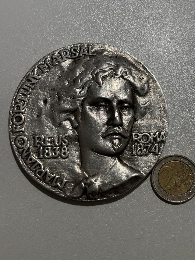Medalla conmemorativa de Mariano Fortuny Marsal