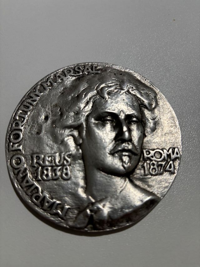 Medalla conmemorativa de Mariano Fortuny Marsal