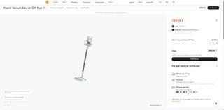 Aspiradora Xiaomi G10 Plus