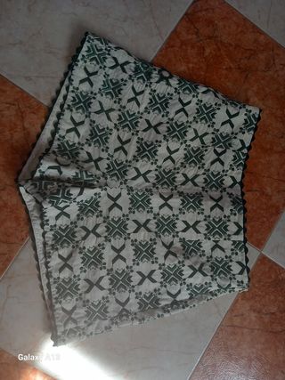Shorts mujer beige y verde