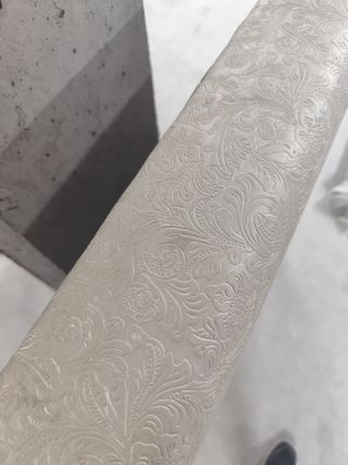 Cabecero Cama Diseño Floral Grabado