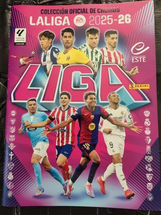 Álbum vacío Liga 2025-2026 de Panini