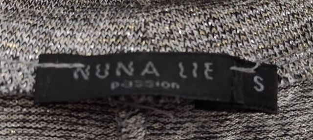 Blusa Nuna Lie Grigio-Nero