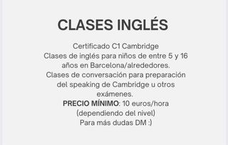 Clases INGLÉS