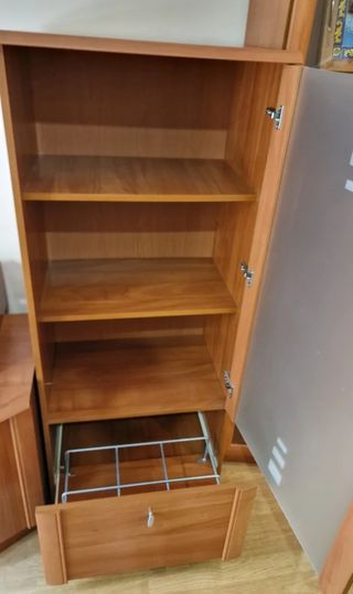 Juego set muebles salón (estantería como opcional)