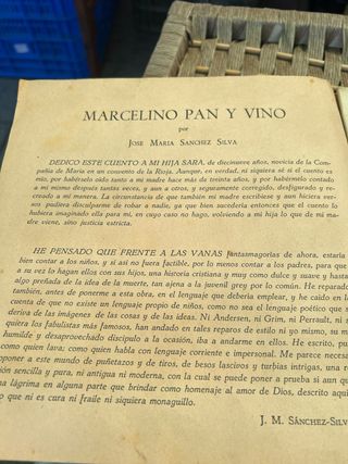 Álbum Cromos Marcelino Pan y Vino