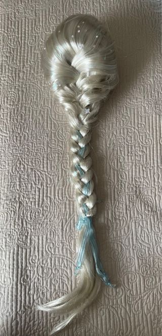 Peluca Elsa Frozen Trenza