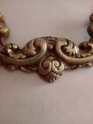 Tirador bronce antiguo