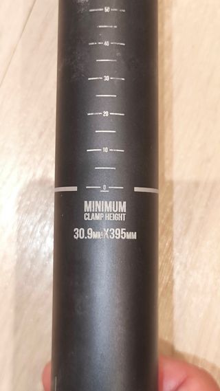 Tija telescópica Giant 125mm