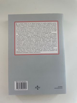 Derecho financiero y tributario: Parte general ...