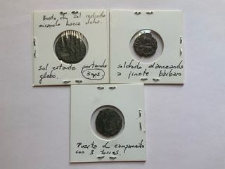 3 Monedas Romanas - Constantinvs I, II & Licinius