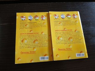 GERONIMO STILTON, 6 libros distintos