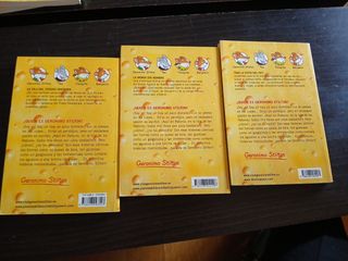 GERONIMO STILTON, 6 libros distintos