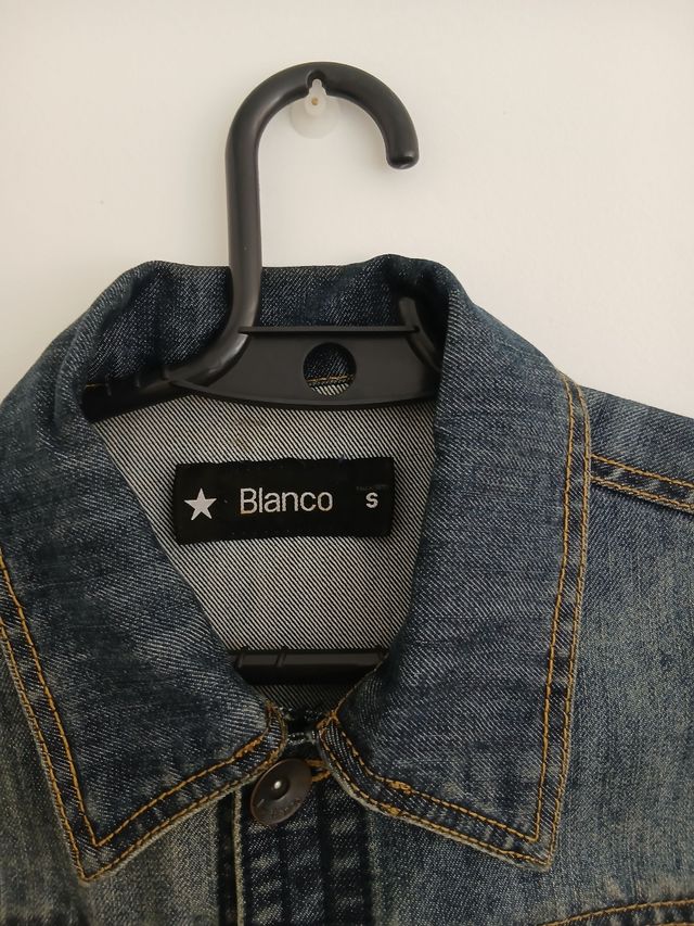 Cazadora Vaquera Blanco