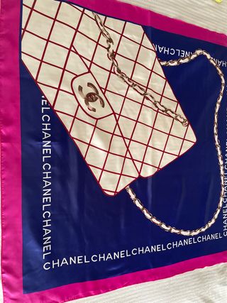 Pañuelo azul y Rosa