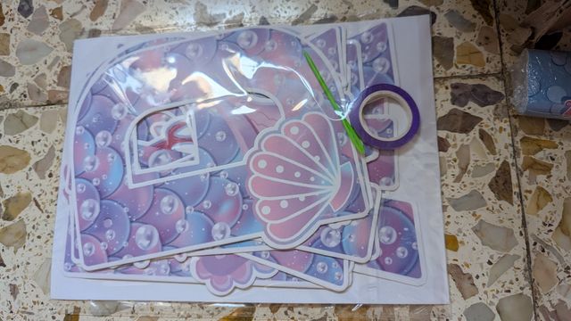 Kit Fiesta Sirenita - Cumpleaños