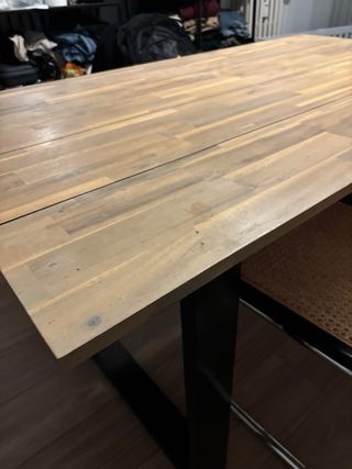 Mesa comedor Sklum - Madera y metal 4-6 personas