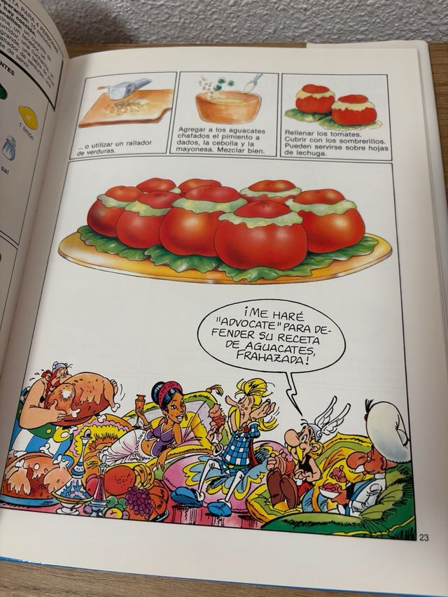 la cocina de Asterix para pequeños gastrónomos