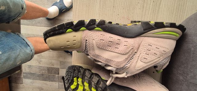 Scarpe trekking Aku beige-verdi