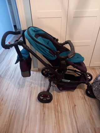 Carro Bebé Jane - Azul