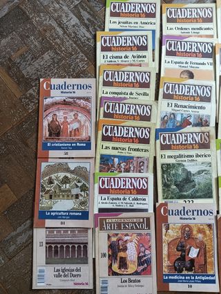 Cuadernos colección Historia 16
