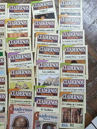 Cuadernos colección Historia 16