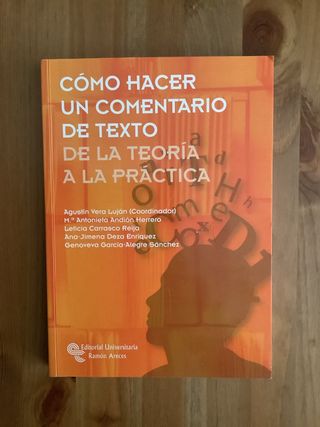 Cómo hacer un comentario de texto: De la teoría...