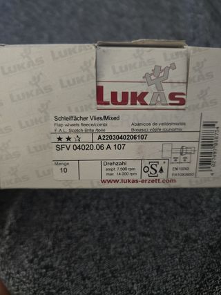 Paquete 10 Polinox Lukas