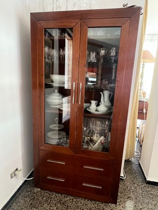 Vitrina madera maciza - Comedor