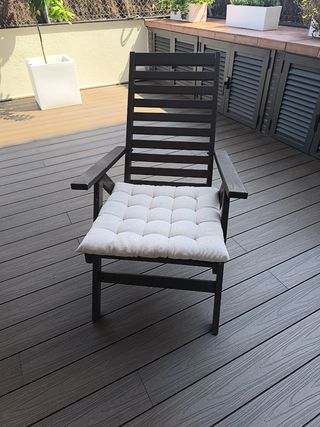 Silla madera exterior - Reclinable
