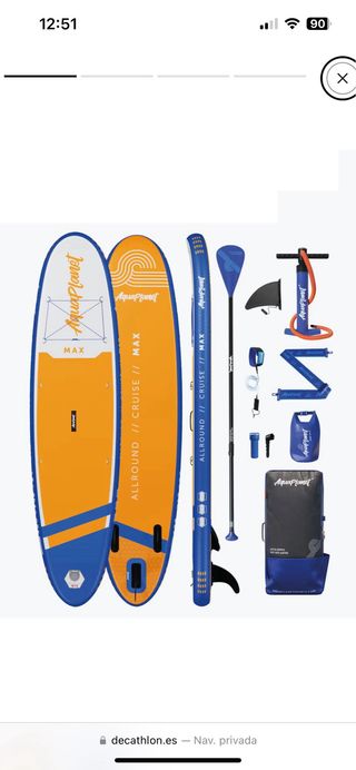 Tabla Paddle Surf hinchable AquaPlanet