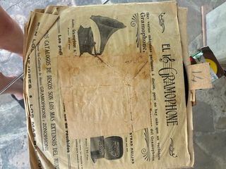 discos de gramófono 25 y 30 cm ópera y clásica 