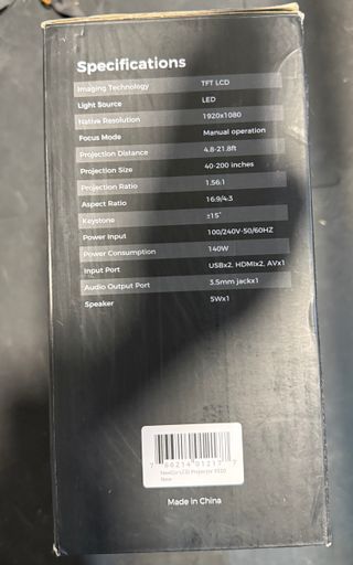 Proyector NexiGo PJ20 1080P Bluetooth