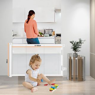 Puerta seguridad bebé extensible 0-150cm