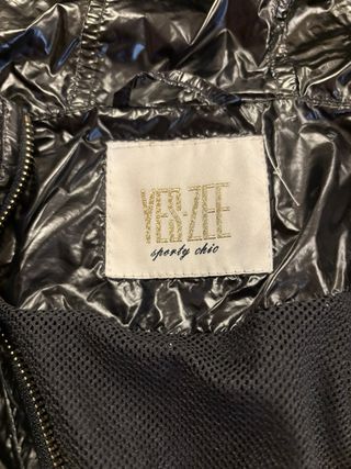 Impermeabile giubbino donna nero M Yes Zee