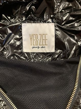 Impermeabile giubbino donna nero M Yes Zee