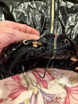 Impermeabile giubbino donna nero M Yes Zee