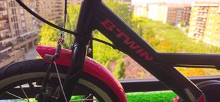 Bicicleta niña BTWIN 16" negra