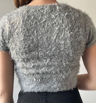 Suéter Hollister gris