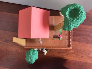 Casa árbol Sylvanian + familia ardillas
