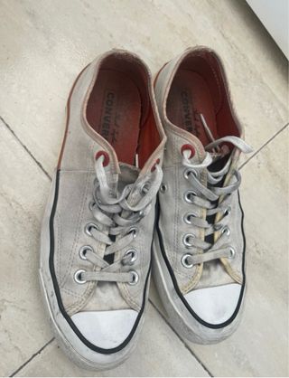 Converse Chuck Taylor - Beige/Blanco