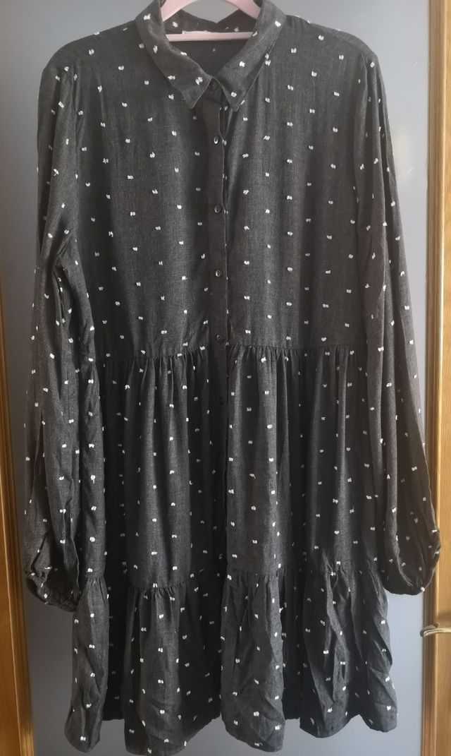 Vestido Pull&Bear negro - Talla L